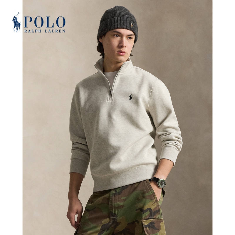 Ralph Lauren/Ralph Lauren Men's Classic Zip-Up Pullover Rl19976 Ralph Lauren/Ralph Lauren Men's Classic Zip-Up Pullover Rl19976