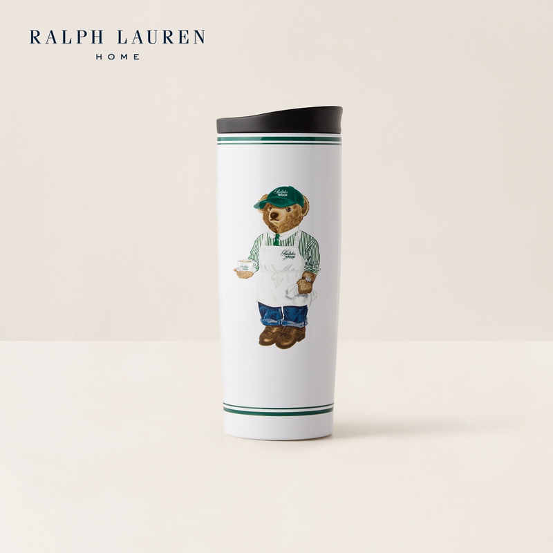 Ralph Lauren/Ralph's Coffee Polo Bear Flat Cup (1 Piece)