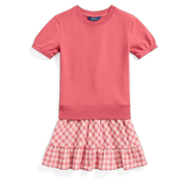 Ralph Lauren girls 24 early autumn plaid cotton dress RL41838