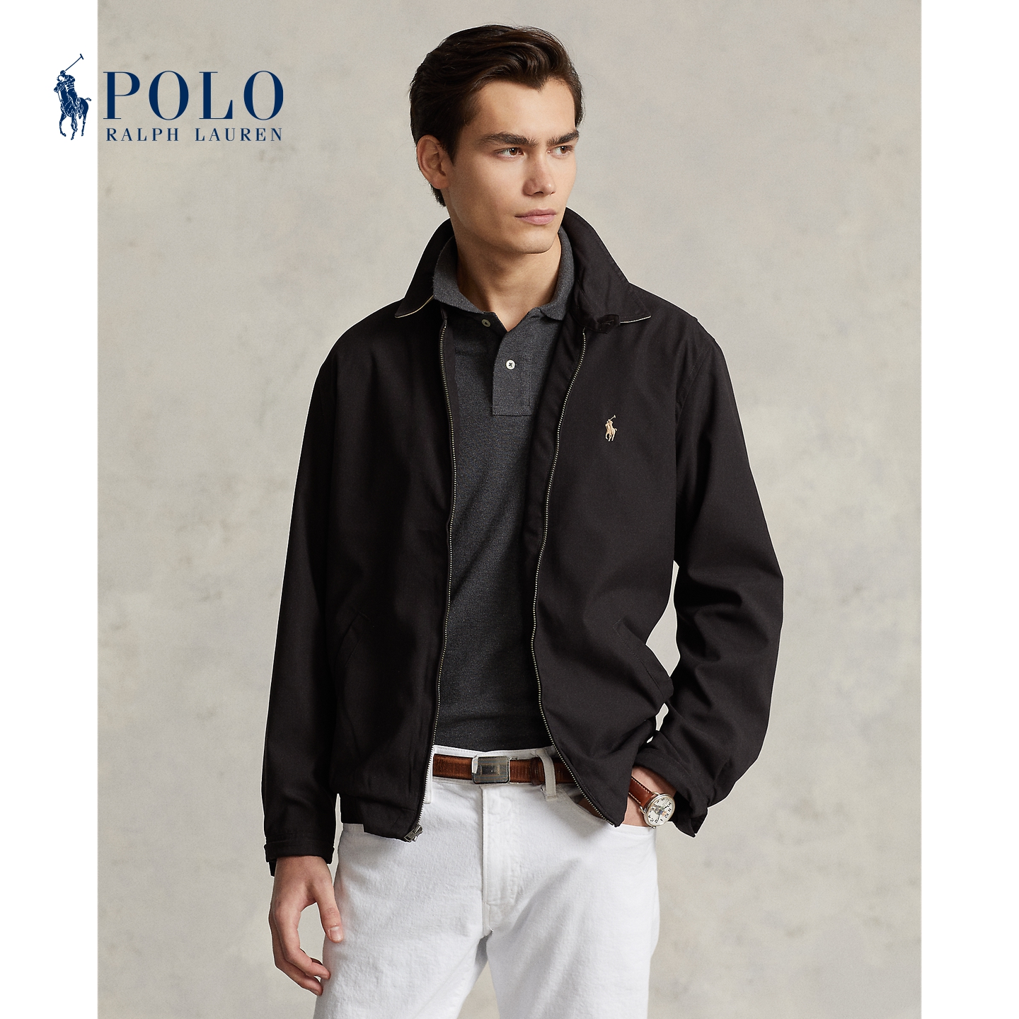 Ralph Lauren Full Zip Jacket Polo Ralph Lauren Men's Jacket Classic Work Jacket