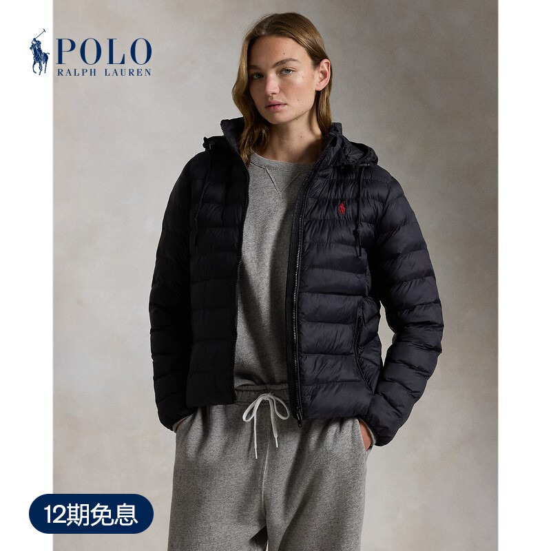 Ralph Lauren/Ralph Lauren Women's Classic Loose Fit Packable Hooded Jacket Rl25807