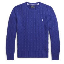 Ralph Lauren Boys Fall 24 Cable Knit Cotton Sweater RL41759
