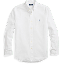 Ralph Lauren Mens classic cotton seersucker shirt RL15297