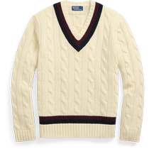 Ralph Lauren Mens 24 Early Autumn Classic Cricket Knitted Cardigan RL18474