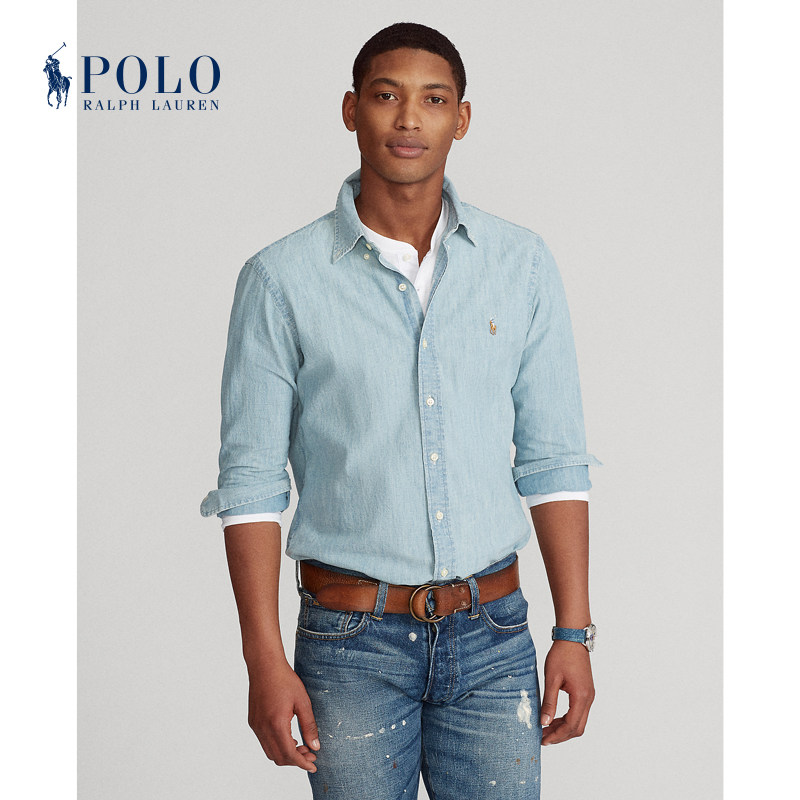 Ralph Lauren Ralph Lauren men's classic retro long-sleeved sports shirt RL10012