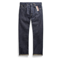 RRL Mens Classic Straight Fit Selvedged Jeans RL90183
