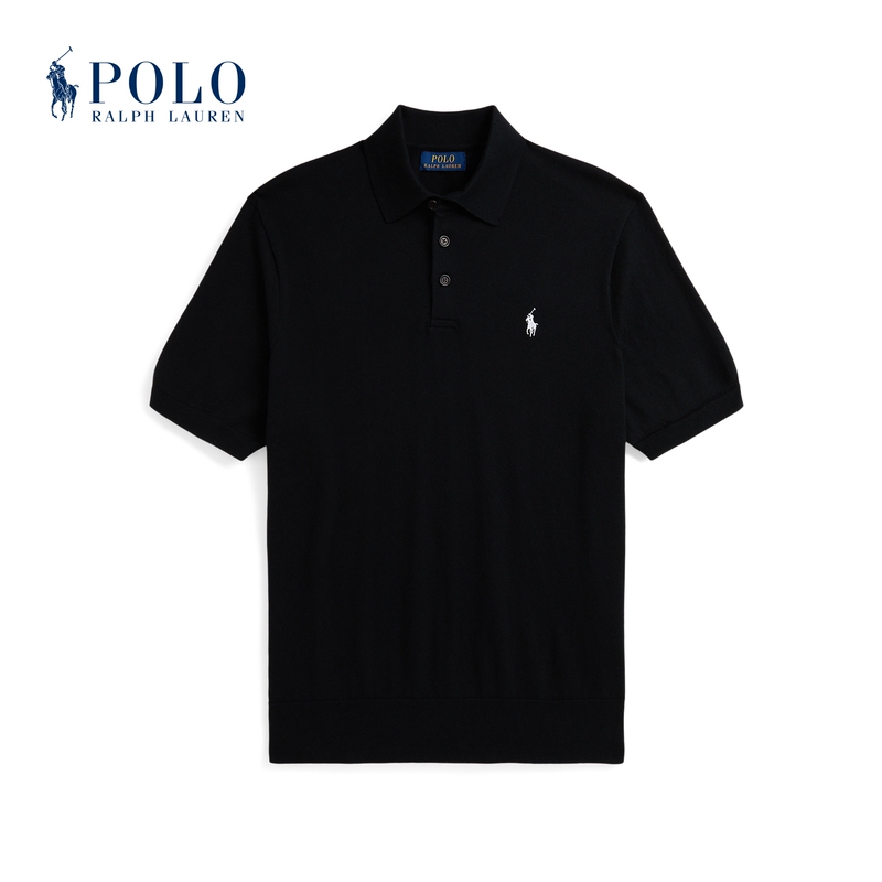 Ralph Lauren/Ralph Lauren Men's Classic Cotton Polo Collar Sweater Rl101272