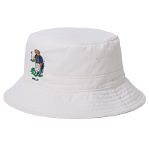 Ralph Lauren mens and womens same style 24 autumn Polo Bear twill cotton bucket hat