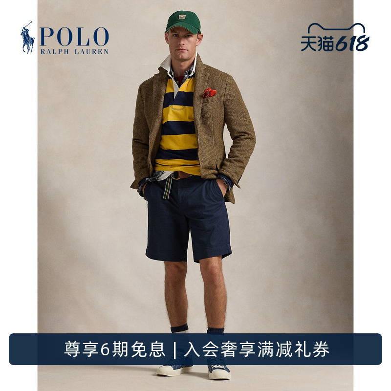 Ralph Lauren/Ralph Lauren Men's Stretch Classic Fit Shorts Rl12508 Ralph Lauren/Ralph Lauren Men's Stretch Classic Fit Shorts Rl12508