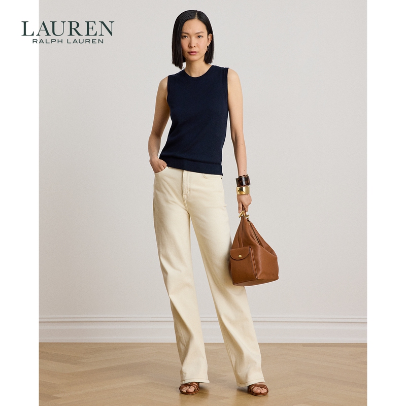 Lauren/Ralph Lauren Women's 2026 Autumn High-Waisted Straight-Leg Jeans Rl63122 Lauren/Ralph Lauren Women's 2026 Autumn High-Waisted Straight-Leg Jeans Rl63122