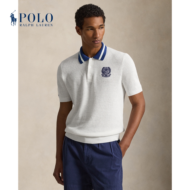 Ralph Lauren/Ralph Lauren Men's Clothing 26 Spring/Summer Wimbledon Cotton Polo Knit Sweater Rl101098 Ralph Lauren/Ralph Lauren Men's Clothing 26 Spring/Summer Wimbledon Cotton Polo Knit Sweater Rl101098