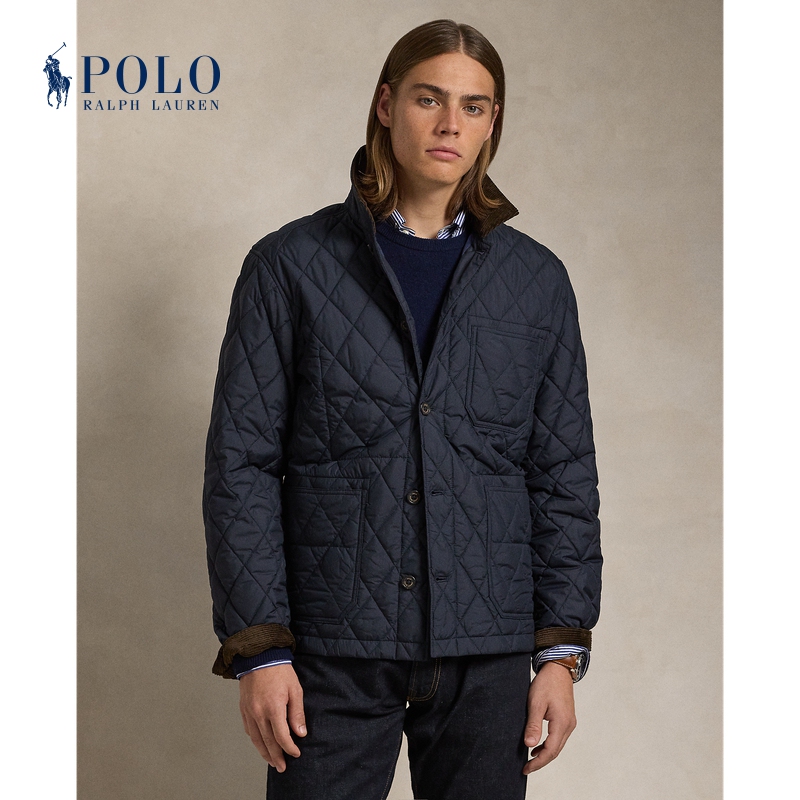 Ralph Lauren/Ralph Lauren Men's Classic Beaton Quilted Utility Jacket Rl18960