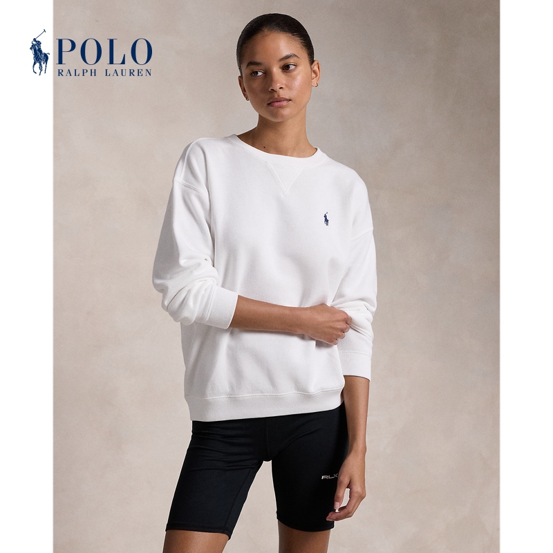 Ralph Lauren/Ralph Lauren Women's Classic Loose-Fit Crew Neck Pullover Rl25932