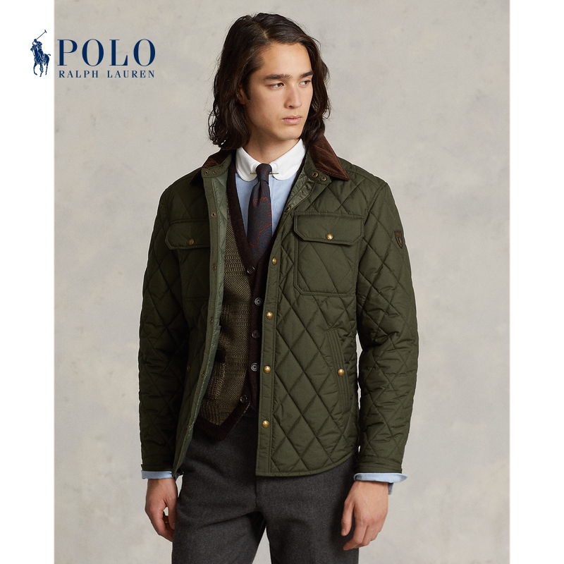 Ralph Lauren/Ralph Lauren Men's Classic Water-Resistant Quilted Jacket Rl15890