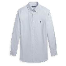Ralph Lauren Mens Classic Classic Wrinkle-Resistant Cotton Textured Shirt