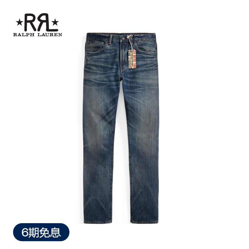 Rrl Men's Classic Belgrade Slim-Fit Cotton Jeans Rl91446