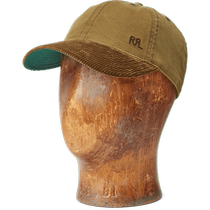 RRL Unisex Classic Oilcloth Baseball Cap RL91244