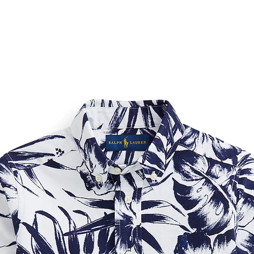 Ralph lauren, весенняя рубашка для мальчиков, 21 года, ткань оксфорд