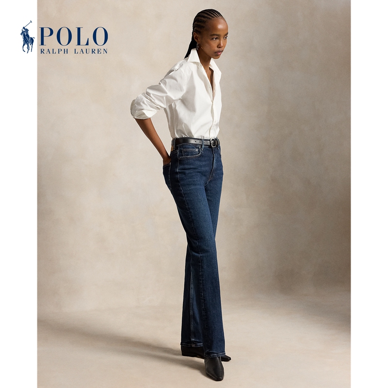 Ralph Lauren/Ralph Lauren Women's 2026 Early Autumn High-Waisted Straight-Leg Jeans Rl28118