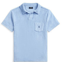 Ralph Lauren Mens Classic Custom Slim Fit Terry Cloth Polo Shirt RL16412