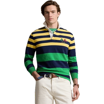 Ralph Lauren Mens 24 Spring Classic Striped Cotton Rugby Shirt RL17894