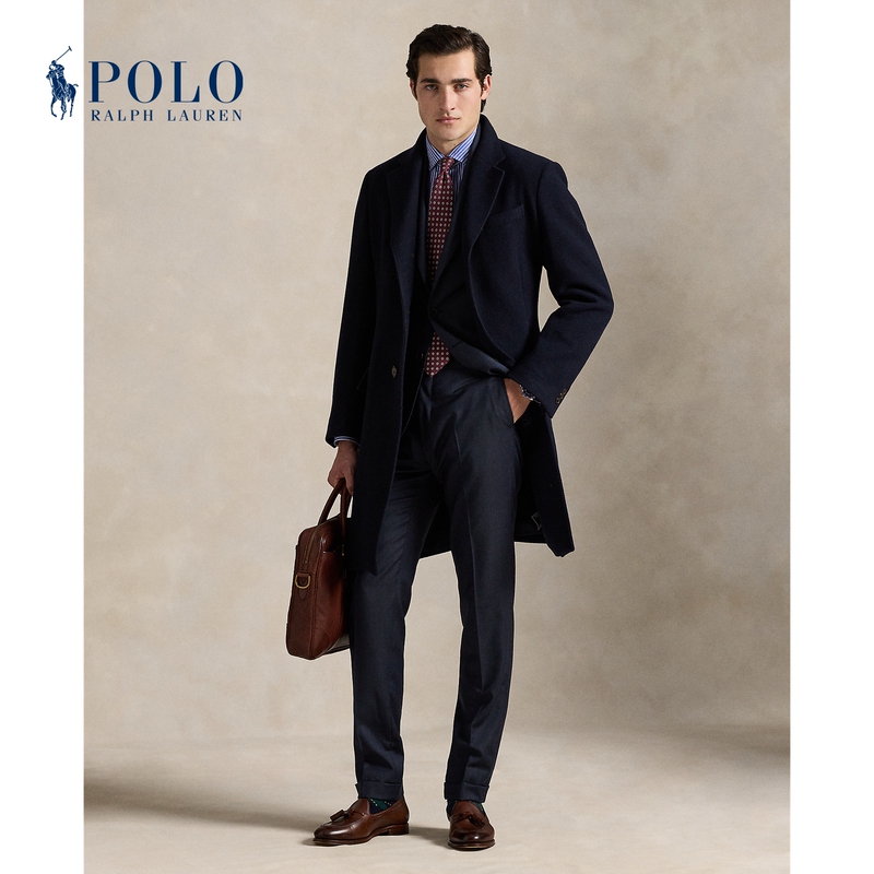 Ralph Lauren/Ralph Lauren Men's Classic Melton Lightweight Jacket Rl100127