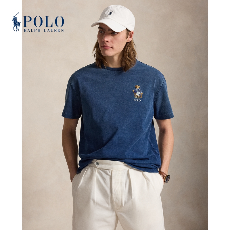Ralph Lauren/Ralph Lauren Men's 26 Early Autumn Classic Edition Polo Bear Cotton T-Shirt Rl101176 Ralph Lauren/Ralph Lauren Men's 26 Early Autumn Classic Edition Polo Bear Cotton T-Shirt Rl101176