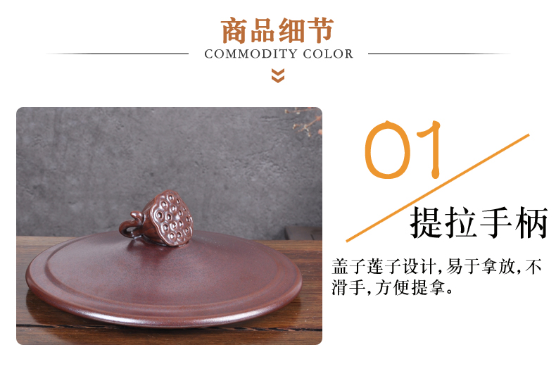 Jingdezhen ceramic barrel ricer box sealing caddy fixings 30 kilo meters pot store content box moistureproof insect - resistant meter altar