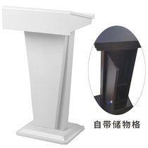  Lecturer desk Shopping guide desk Consulting desk Podium Restaurant parking desk Welcome reception desk Podium Small simple and modern