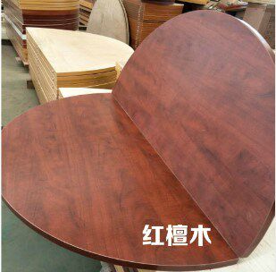 Table with enlarged table panel Folding Solid Wood Dining Table Round Table Home Wood Large Table Round Table Folding Table Top