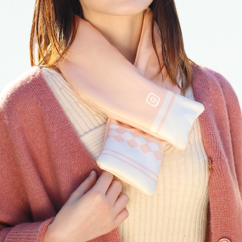 Heating Scarf Winter Warm Fever Neck Women Defense chilling cervical spine Divine Instrumental Intelligent Fever neck towels Fashion 100 hitch