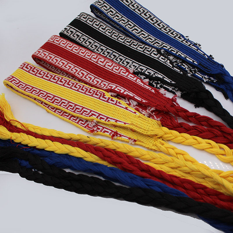 ccwushu Great Wall martial arts belt Practice belt Qigong belt Canvas waist bag board bag belt Taijiquan belt