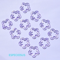 20 Прозрачный фиолетовый