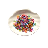 Круглый металлический баллончик с краской, аксессуар с аксессуарами, серьги, «сделай сам»