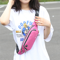  Fitness equipment artifact oblique chest bag running waist bag womens summer sports 2021 new fashion mens mobile phone bag