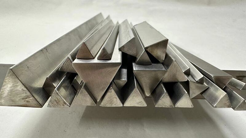 304 Stainless Steel Triangular Rod Solid Triangular Bar Triangular Steel Bar Triangular Solid Rod Stainless Steel Semi-Circular Rod