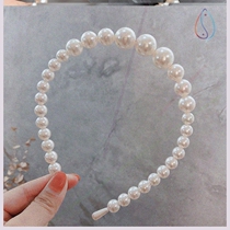 Pearl hairclip adult edge clip Pearl Net red Korean hairpin 2021 top clip girl