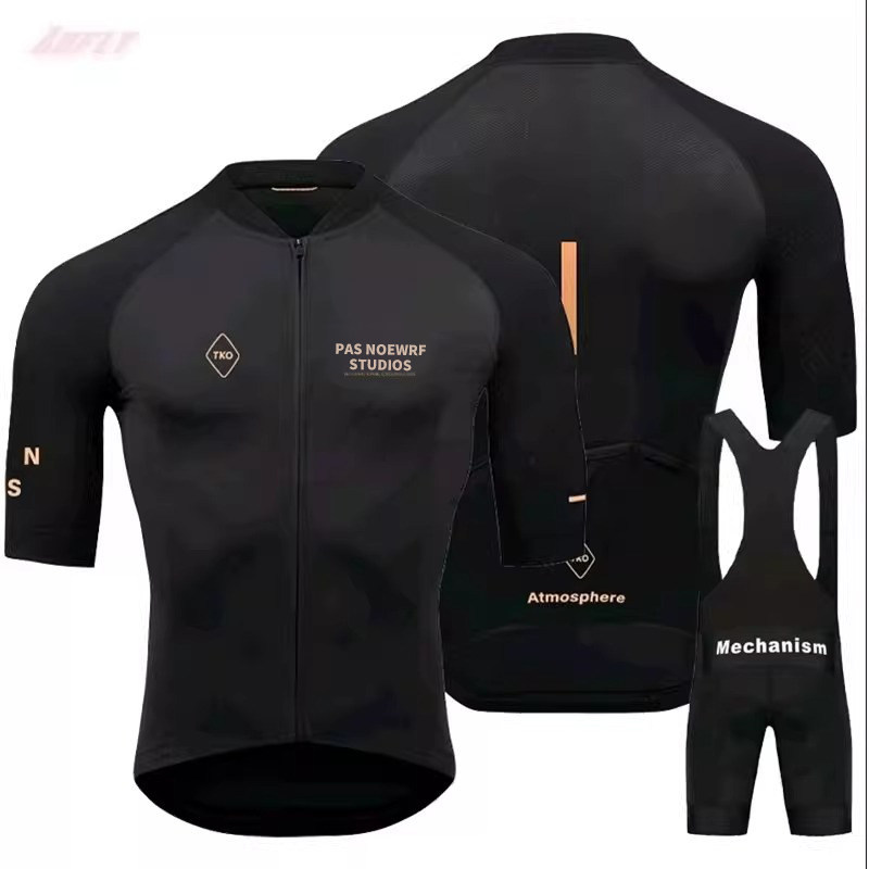 Rock Brothers Pas Summer Cycling Bib Shorts Cycling Short-Sleeved Suit Road Bike Cycling Clothing Comfortable