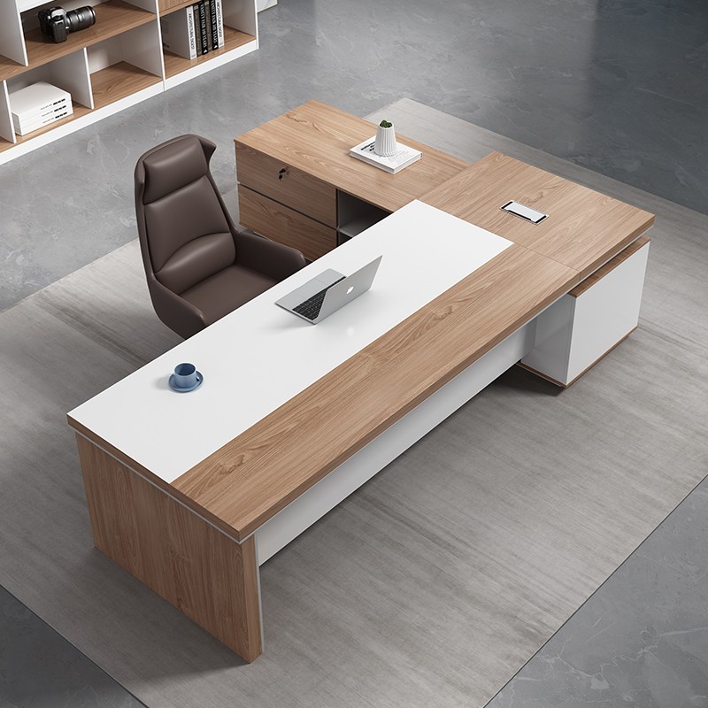 Jung Jintang Desk Boss Table Minimalist Modern Office Large Bandae Boss Desk Chair Composition 8804