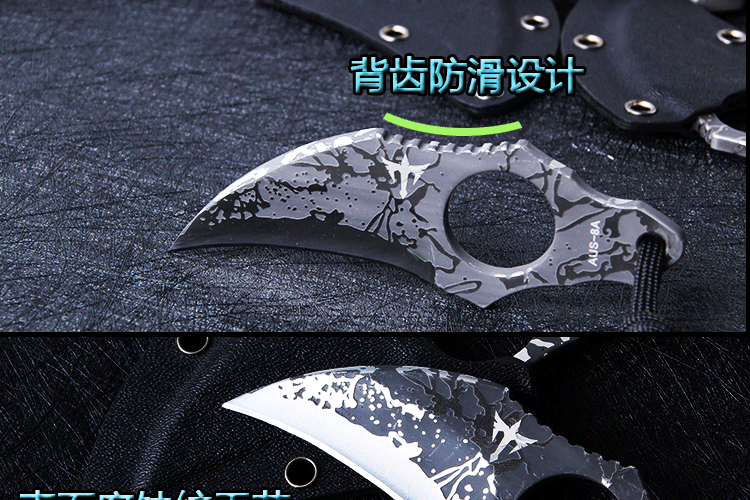 Đại bàng móng vuốt dao ngoài trời dao tự vệ công cụ cầm tay mini saber trái cây dao lặn dao hoang - Công cụ Knift / công cụ đa mục đích dao găm kabar
