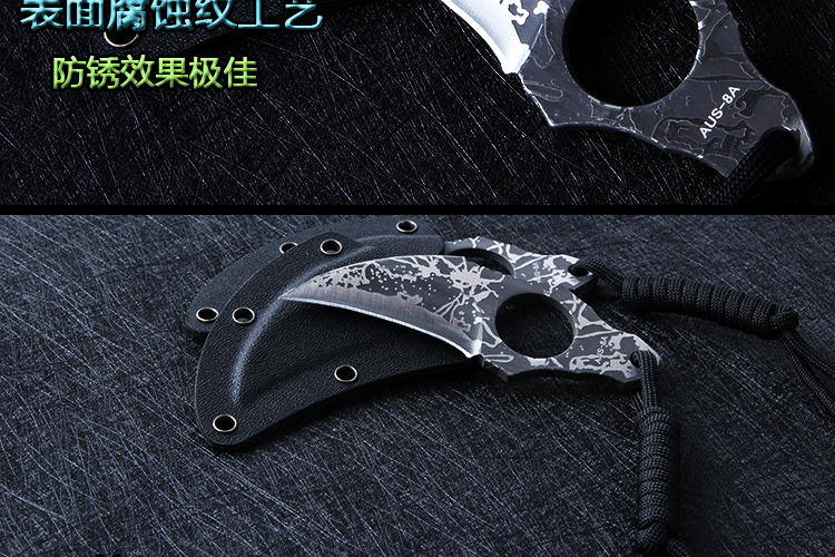 Đại bàng móng vuốt dao ngoài trời dao tự vệ công cụ cầm tay mini saber trái cây dao lặn dao hoang - Công cụ Knift / công cụ đa mục đích dao găm kabar