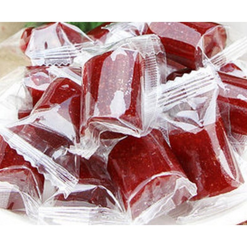 Independently packaged hawthorn roll Iron hawthorn sweet and sour fruit Danpi leisure specialty candied dried fruit 500g