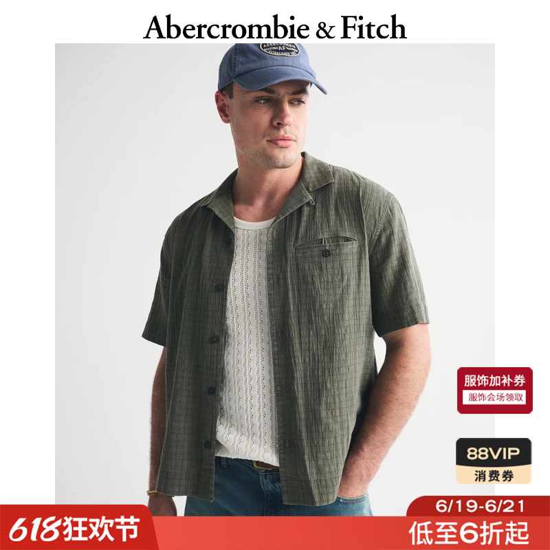 Af American Retro Black Multi-Color Cotton Textured Striped Short-Sleeved Shirt 26 Summer New Men's Clothing 125-6490 Af American Retro Black Multi-Color Cotton Textured Striped Short-Sleeved Shirt 26 Summer New Men's Clothing 125-6490