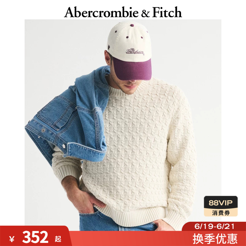 [Classic Replica] Af American-Style Cotton Cable Knit Sweater 25 Autumn/Winter Men's Clothing 120-5294