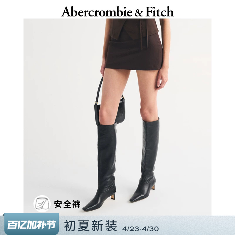 Af American Retro Style Elastic Slimming High-Waisted Mini Skirt Shorts 26 Summer Women's Clothing 143-6356