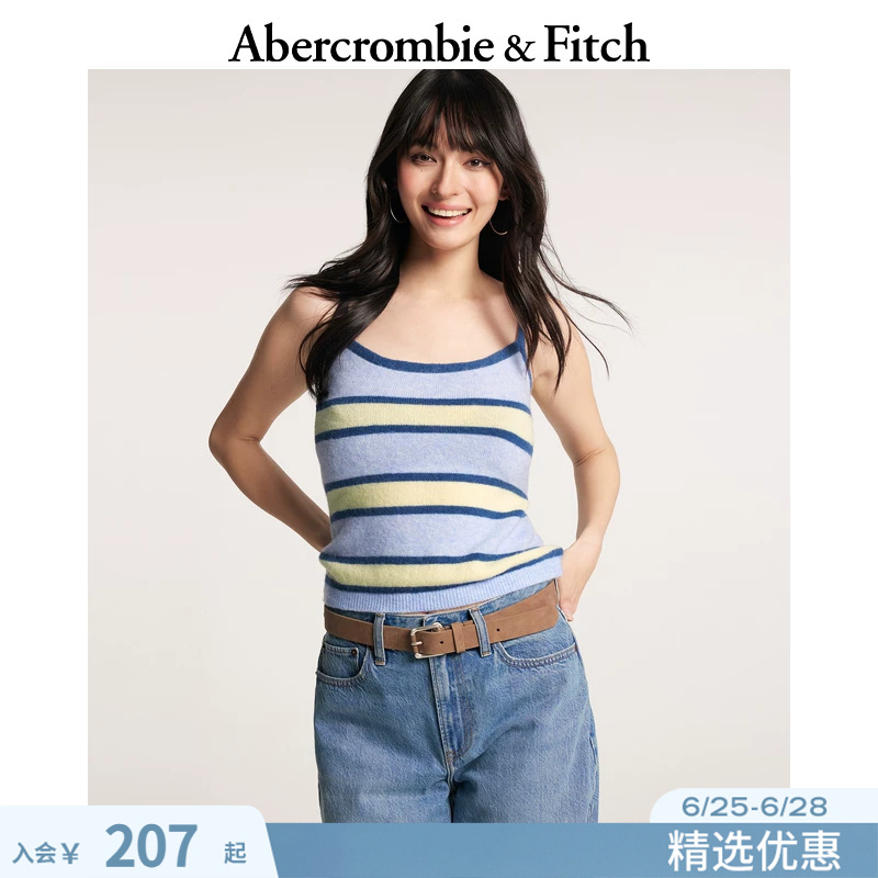 Af American Retro Style Slim Fit Wool Blend Knitted Camisole Top 26 Spring Women's Clothing 150-6152 Af American Retro Style Slim Fit Wool Blend Knitted Camisole Top 26 Spring Women's Clothing 150-6152