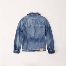 Детская куртка Жан abercrombie kids女童 时尚休闲弹力牛仔夹克外套