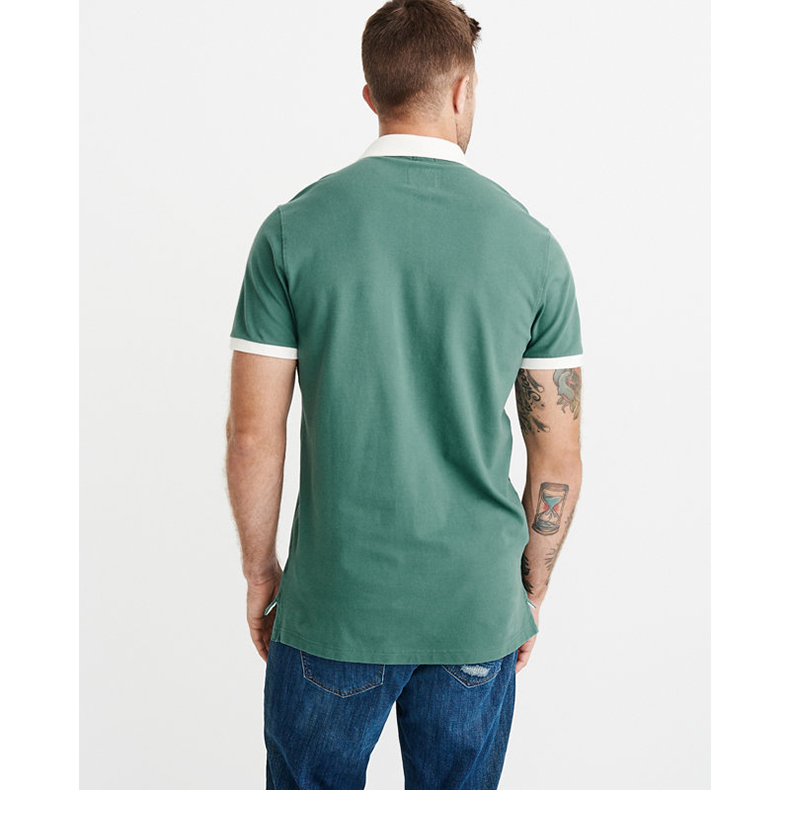 Biểu tượng đặc trưng theo mùa của người đàn ông Abercrombie & Fitch áo polo dài tay