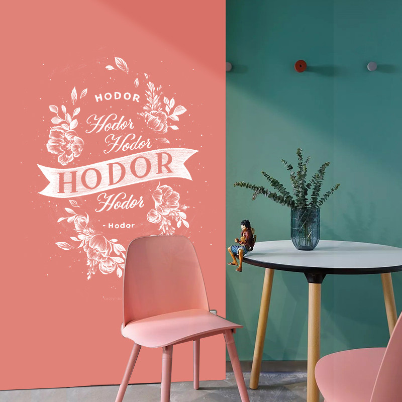 Double-layer magnetic blackboard wall pink can be written and easy to erase magnetic children's graffiti wall stickers household environmental protection can be customized