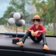 Red Luffy+серо -белый шар Микки